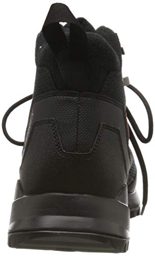 adidas Terrex Heron Mid CW CP, Zapatos de High Rise Senderismo Hombre, Negro (Core Black/Core Black/Grey 0), 44