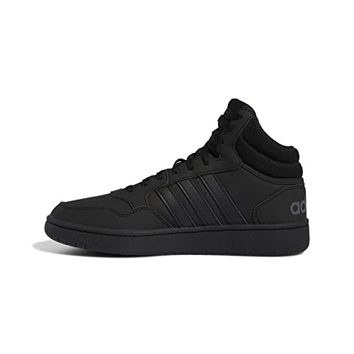 adidas Hoops 3.0 Mid, Zapatillas Hombre, Negro Core Black Core Black Grey Six, 42 2/3 EU
