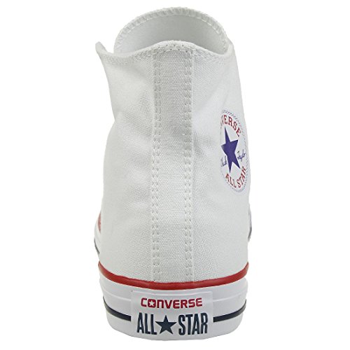 Converse All Star Hi Canvas Zapatillas Blancas Ópticas -UK 4