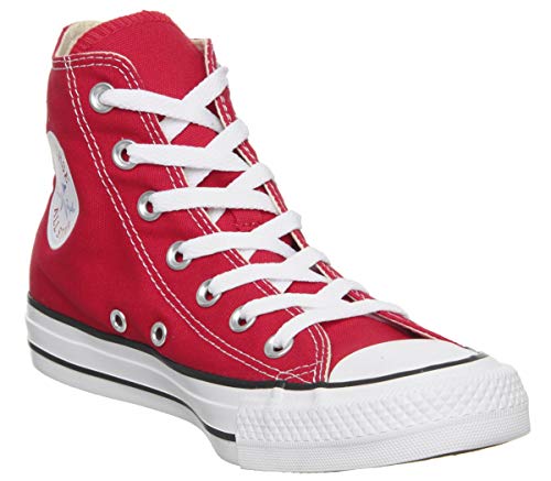 Converse Chuck Taylor All Star Hi Top Zapatillas, Rojo (Varsity Red), 42.5 EU (Pack de 2) para Mujer