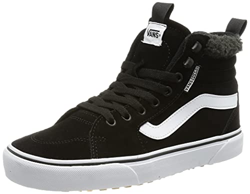Vans Filmore Hi VansGuard Sneaker para Mujer, (Suede) black/white, 38 EU