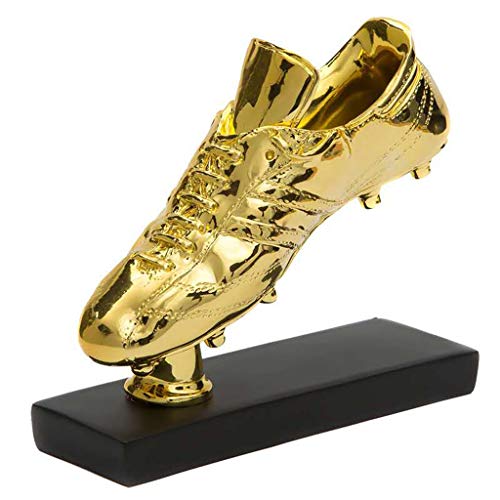Trofeo Bota de Oro Premio de Jugador de fútbol Hermoso del Oro Decorativo balón de fútbol y Zapatos Joya Tirador Bota de Oro Premio de Recuerdos for Aficionados