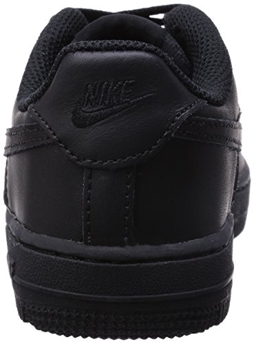 NIKE Force 1 (PS), Sneaker, Negro (Black/Black 009), 30 EU