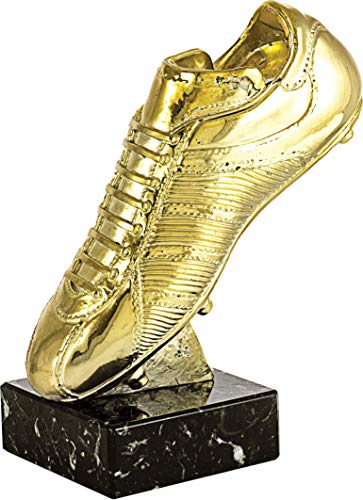 Art-Trophies TP413 Trofeo Deportivo Bota Fútbol, Dorado, 25 cm